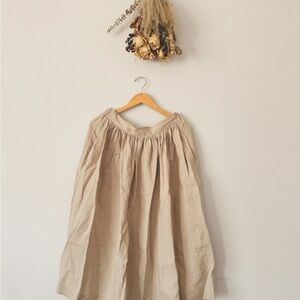 Not Perfect Linen Skirt